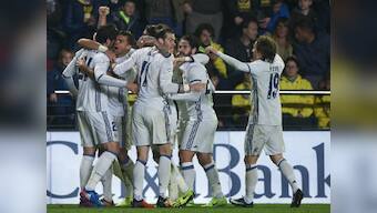 La Liga: Real Madrid come from behind to edge Villareal out, stay on top of table