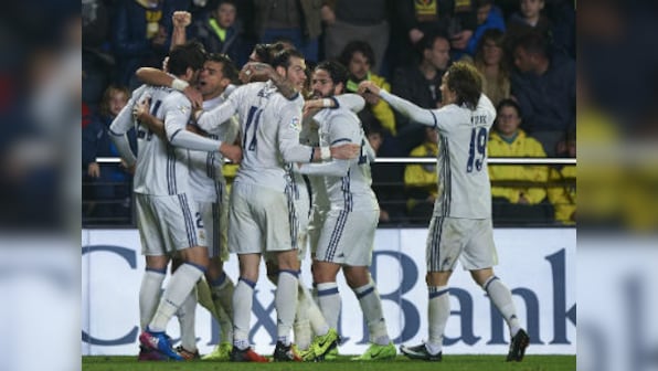 La Liga: Real Madrid come from behind to edge Villareal out, stay on top of table