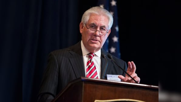 Donald Trump swears in ExxonMobil chief Rex Tillerson to lead US State Dept