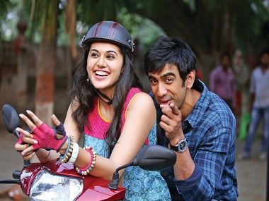 Running Shaadi: Tapsee Pannu's character runs like no one is watching (and that's a good thing) Running Shaadi: Tapsee Pannu's character runs like no one is watching (and that's a good thing)