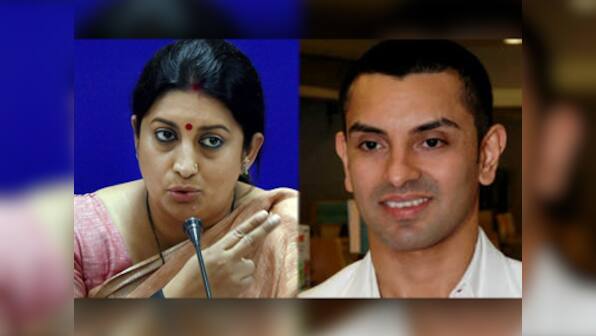 Smriti Irani alleges Tehseen Poonawalla made sexist remark against her in 2016