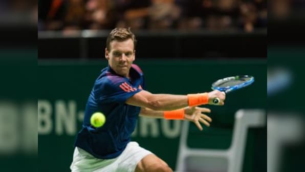 Rotterdam World Tennis: Tomas Berdych battles through opener, Feliciano Lopez knocked out