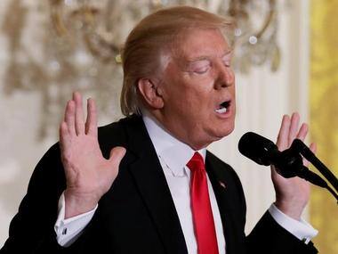 The Donald Trump press conference: Muhammad Ali meets Joe Frazier in Salvador Dali's frame