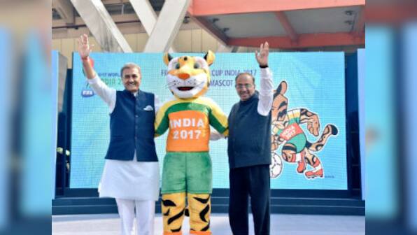 FIFA U-17 World Cup 2017: Vijay Goel, Praful Patel unveil official mascot 'Kheleo'