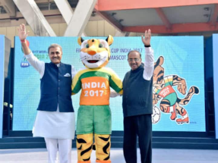 FIFA U-17 World Cup 2017: Vijay Goel, Praful Patel unveil official mascot 'Kheleo'