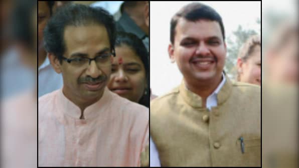 Ahead of BMC election, Shiv Sena says support for Devendra Fadnavis state govt only temporary