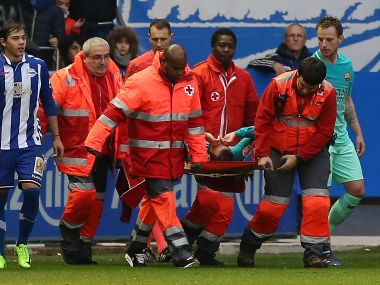 La Liga: Barcelona's Aleix Vidal to miss rest of season due to dislocated ankle injury La Liga: Barcelona's Aleix Vidal to miss rest of season due to dislocated ankle injury