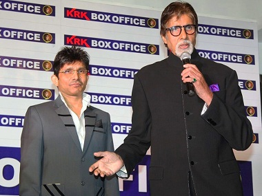 Amitabh Bachchan dubs KRK as 'predictive barometer of box office': Here's their Twitter exchange Amitabh Bachchan dubs KRK as 'predictive barometer of box office': Here's their Twitter exchange