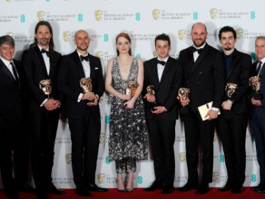 Baftas 2017: La La Land takes 5 trophies, Dev Patel wins Best Supporting Actor award for Lion Baftas 2017: La La Land takes 5 trophies, Dev Patel wins Best Supporting Actor award for Lion