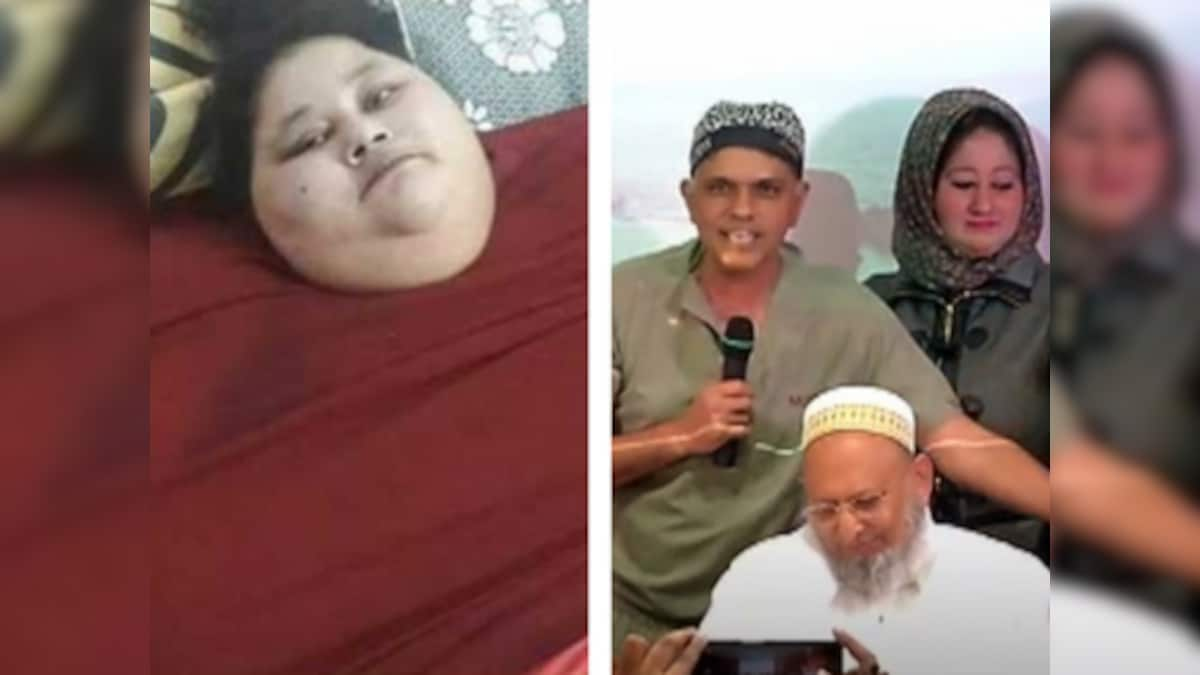 Watch Worlds Heaviest Woman Eman Ahmed To Receive Free Treatment From Mumbai Doctors Firstpost 