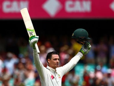 Peter Handscomb is a good player of spin, but has his task cut out in India. Reuters