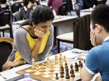 File photo of Harika Dronavalli. Image courtesy: Twitter@HarikaDronavali
