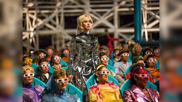 Watch: Katy Perry makes a very political statement in 'Chained To The Rhythm' featuring Skip Marley