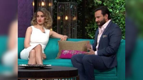 Koffee With Karan season 5: Kangana 'schools' Karan; Saif gets in a few zingers