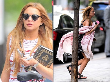 Lindsay Lohan opens up in an Arab talk show: 'I feel calm when I read the Quran' Lindsay Lohan opens up in an Arab talk show: 'I feel calm when I read the Quran'