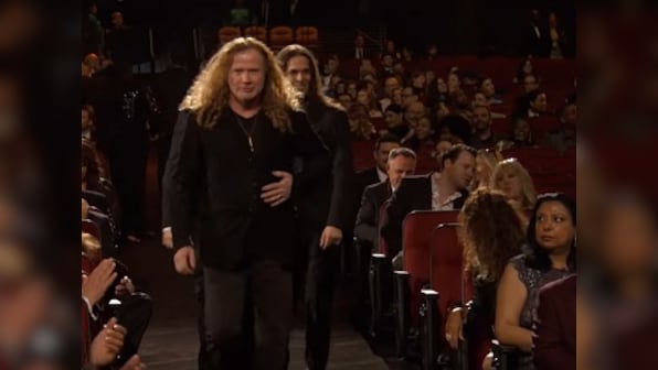 Watch: Megadeth ≠ Metallica, but someone forgot to tell the organisers of the 59th Grammy Awards