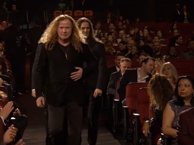 Watch: Megadeth ≠ Metallica, but someone forgot to tell the organisers of the 59th Grammy Awards Watch: Megadeth ≠ Metallica, but someone forgot to tell the organisers of the 59th Grammy Awards