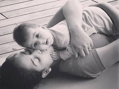 Shahid Kapoor shares image of six-month-old daughter Misha for the first time