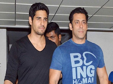 Salman Khan in talks with Siddharth Malhotra for a film under his production banner Salman Khan in talks with Siddharth Malhotra for a film under his production banner