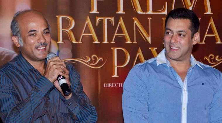 Sooraj Barjatya and Salman Khan. File Photo