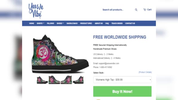 US-based online retailers found selling 'Ganesh' beers, 'Om' footwear; complaint lodged