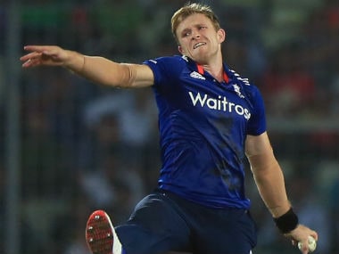 File photo of David Willey. AFP