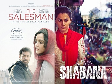 Naam Shabana, The Salesman, Power Rangers, Poorna: This week's releases Naam Shabana, The Salesman, Power Rangers, Poorna: This week's releases