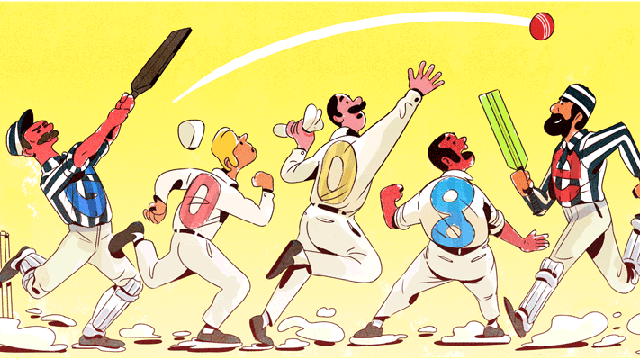 Google Doodle celebrates 140 years of Test cricket with animation reliving first match