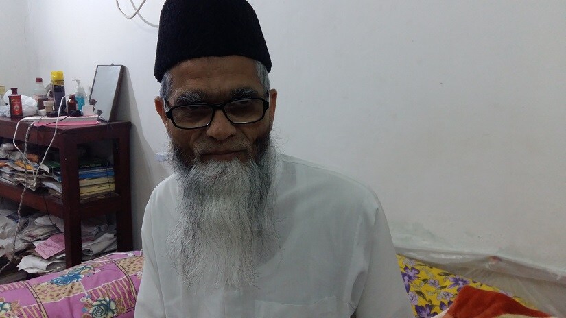 Rashtriya Ulama Council chief Maulana Aamir Rashadi. Firstpost/Tufail Ahmad