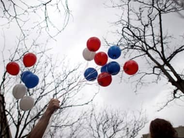 South Korean activists use balloons to send leaflets on Kim Jong-Nam murder across border. Representational image. Reuters