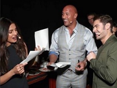 Baywatch stars Priyanka Chopra, Zac Efron, Dwayne Johnson impress at CinemaCon Baywatch stars Priyanka Chopra, Zac Efron, Dwayne Johnson impress at CinemaCon