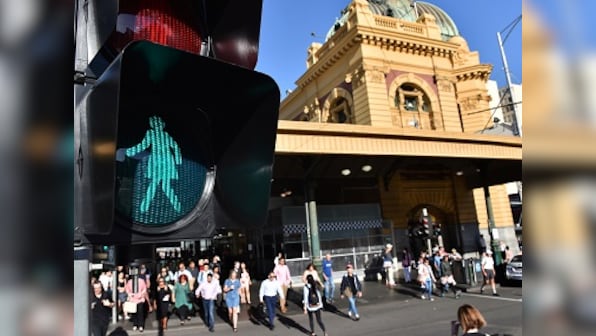 International Women's Day 2017: Melbourne instals 'female traffic lights' to promote gender equality