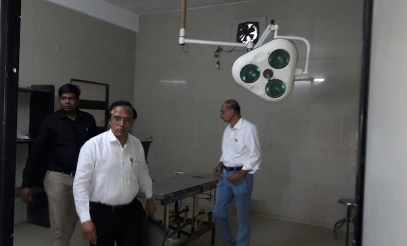 The illegal Bharati Hospital was equipped with several medical facilities. Firstpost/Varsha Torgalkar