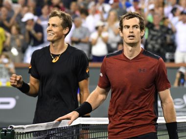 Indian Wells Masters: Andy Murray toppled by qualifier Vasek Pospisil, Stan Wawrinka advances Indian Wells Masters: Andy Murray toppled by qualifier Vasek Pospisil, Stan Wawrinka advances
