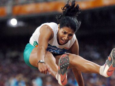 Anju Bobby George, 'robbed' of Athens Olympics medal by drug cheats, begins bid to claim it Anju Bobby George, 'robbed' of Athens Olympics medal by drug cheats, begins bid to claim it