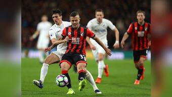 Premier League: Bournemouth keep their top flight hopes alive with win over Swansea
