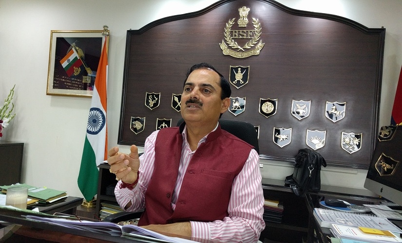 BSF director-general KK Sharma. Firstpost/Debobrat Ghose