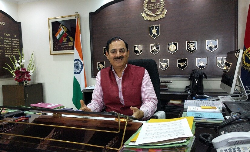 BSF director-general KK Sharma. Firstpost/Debobrat Ghose