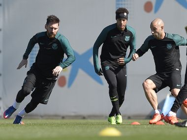 Barcelona are looking to be the first team to overturn a 4-0 deficit in Champions League history. AFP