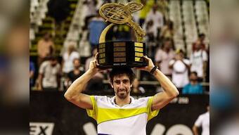 Brazil Open: Pablo Cuevas wins 3rd straight title at Sao Paulo after 2 days of rain-delays