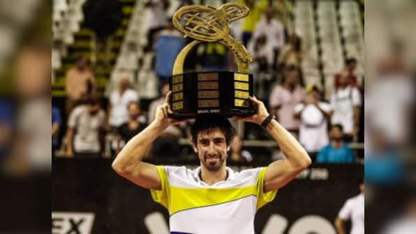Brazil Open: Pablo Cuevas wins 3rd straight title at Sao Paulo after 2 days of rain-delays