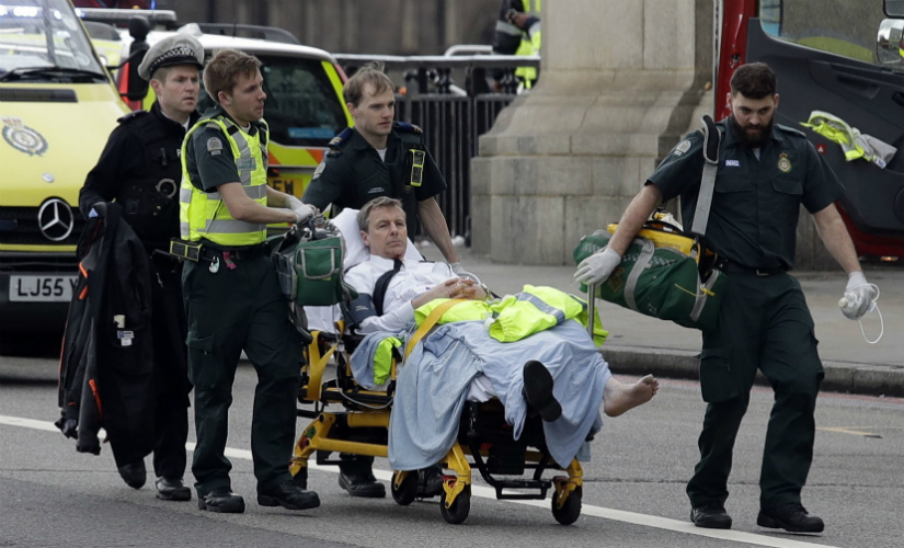 London Terror Attack: Five dead as 'terrorist' plows car on Westminster Bridge London Terror Attack: Five dead as 'terrorist' plows car on Westminster Bridge