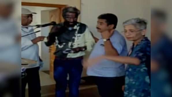 Karnataka writer Yogesh Master's face smeared with black oil for writing against Hindu gods