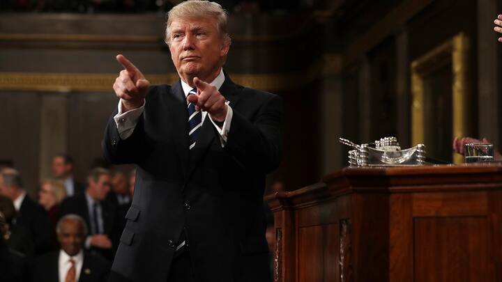 Donald Trump takes to new TV ad to declare 100 days as president a 'success'... no, really