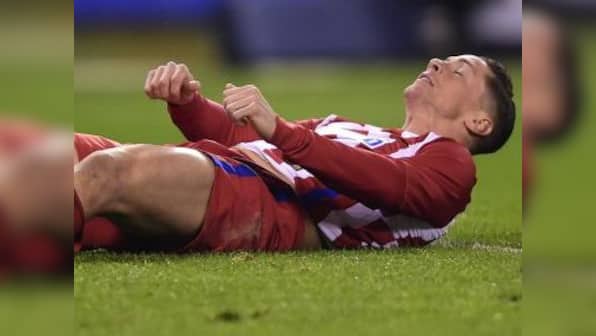Fernando Torres 'stable' after sickening clash of heads with Alex Bergantinos during La Liga match