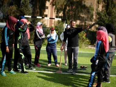 Gaza coach introduces baseball to Palestinian women in football-crazy Middle East
