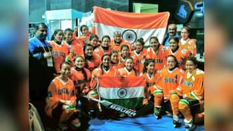 Indian women's ice hockey team creates history by winning first international match