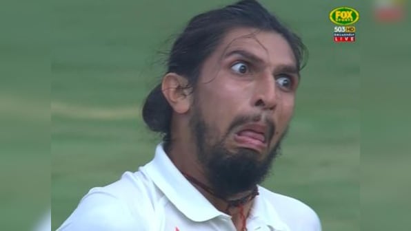 India vs Australia: Watch Ishant Sharma and Steve Smith make funny faces to unsettle each other