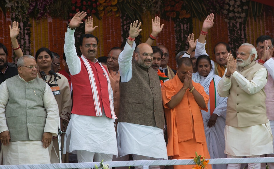 Adityanath had said on Saturday he would ensure all round development of the country's most populous state. Adityanath had said on Saturday he would ensure all round development of the country's most populous state.
