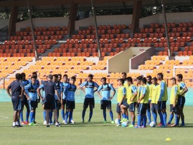 India will be looking for a fifth win on the trot when the take on Cambodia. Twitter/ @IndianFootball